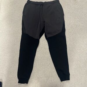 Nike Tech Men’s Charcoal and Black Sweatpants